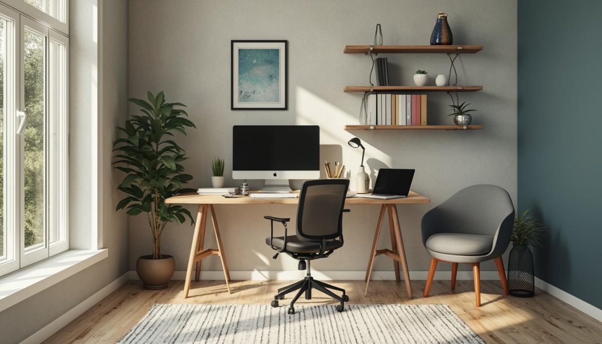 découvrez nos conseils déco pour créer un espace télétravail harmonieux et fonctionnel. optimisez votre bureau à domicile avec des astuces pratiques pour allier confort et productivité, tout en reflétant votre style personnel.