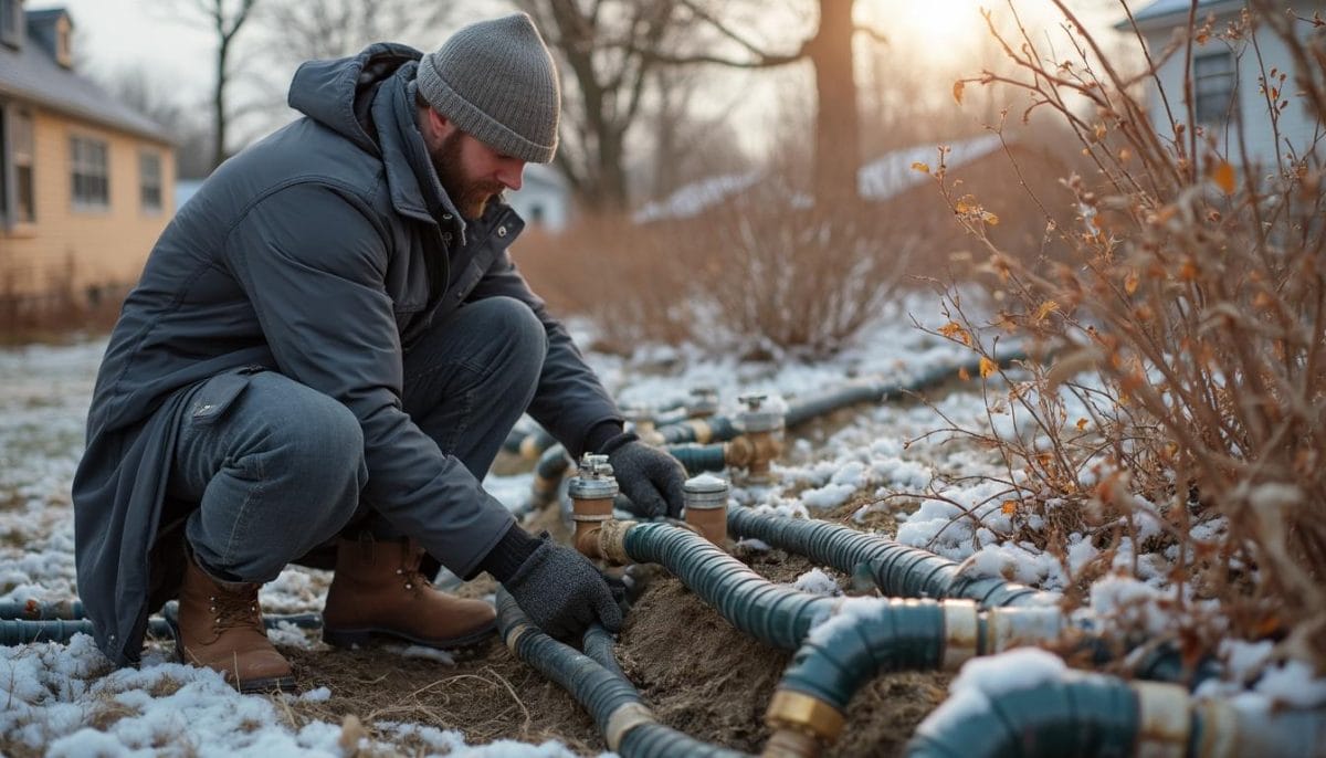 découvrez pourquoi la vidange des robinets d'arrosage est une étape cruciale pour protéger vos installations durant l'hiver. préservez vos tuyaux des gelées et évitez les dégâts en suivant nos conseils pratiques pour une protection hivernale efficace.